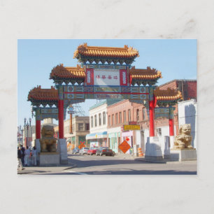 Carte postale Portland Oregon Chinatown Gate