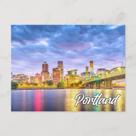 Carte Postale Portland, Oregon, États-Unis (Devant)