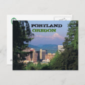 Carte Postale Portland, Oregon Postcard (Devant / Derrière)