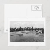 Carte Postale Portland, Oregon Skyline de Willamette River (Devant / Derrière)
