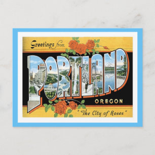 Carte Postale Portland Oregon US City