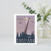 Carte Postale Portland, OregonScène de tramway aérien (Debout devant)