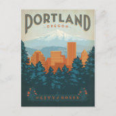 Carte Postale Portland, OU (Devant)