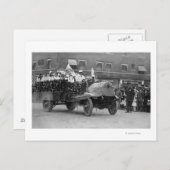 Carte Postale Portland, OU Rose Festival Parade Flottes (Devant / Derrière)