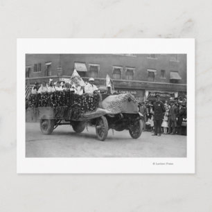 Carte Postale Portland, OU Rose Festival Parade Flottes