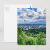 Carte Postale Portland Skyline (Devant / Derrière)