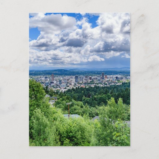 Carte Postale Portland Skyline (Devant)
