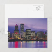 Carte Postale Portland Skyline (Devant / Derrière)