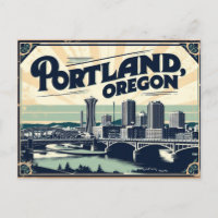 Portland Vintage & Retro intemporel de la ville ro