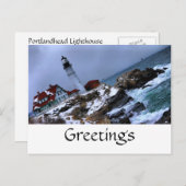 Carte Postale Portlandhead Lighthouse-Postcard (Devant / Derrière)