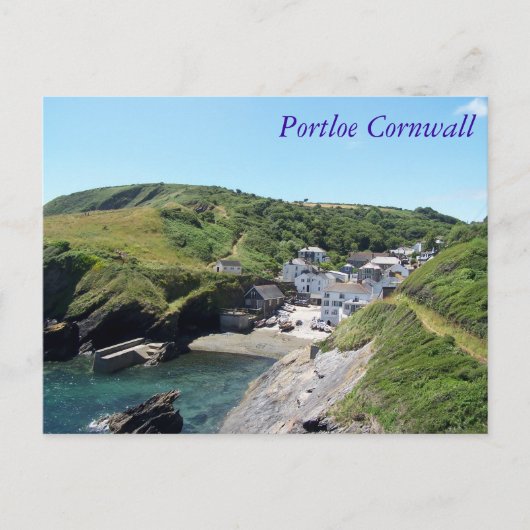 Carte Postale Portloe Cornwall Angleterre (Devant)