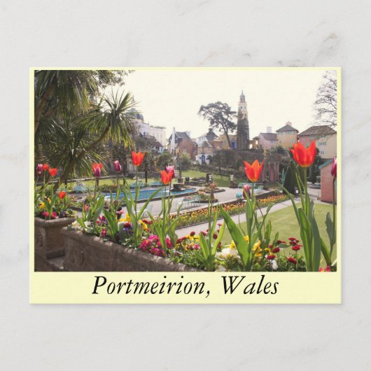 Carte Postale Portmeirion (Devant)
