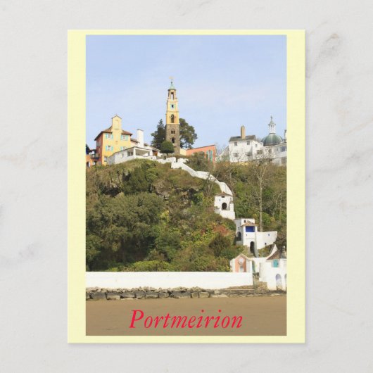 Carte Postale Portmeirion (Devant)