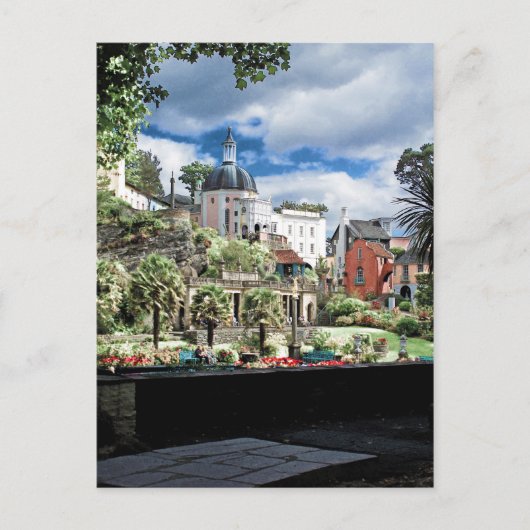 Carte Postale Portmeirion Pays de Galles Royaume-Uni (Devant)