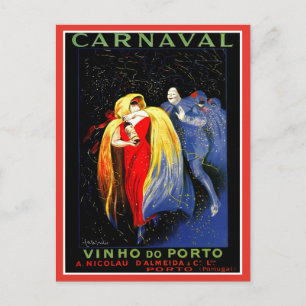 Carte Postale Porto carnavalesque vintage Leonetto Cappiello