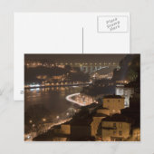 Carte Postale Porto City par nuit (Devant / Derrière)