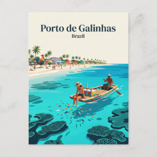 Carte Postale Porto de Galinhas Brésil