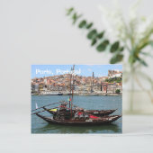 Carte Postale Porto Portugal : Bateau Offley (Debout devant)