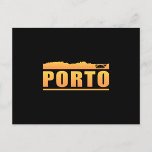 Carte Postale Porto Portugal City Skyline Ville Paysage Funny Ca