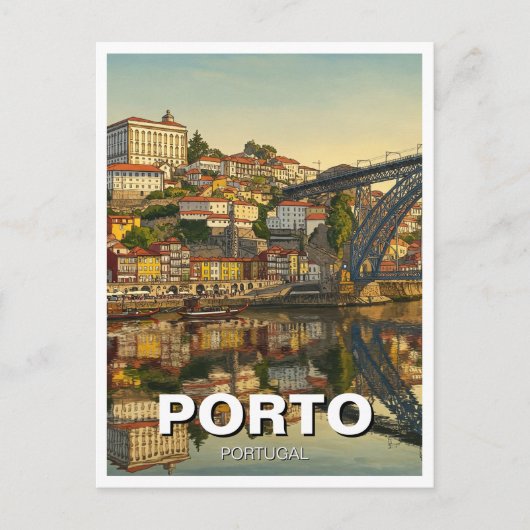 Carte Postale Porto Portugal Voyage (Devant)