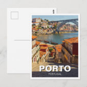 Carte Postale Porto Portugal Voyage (Devant / Derrière)