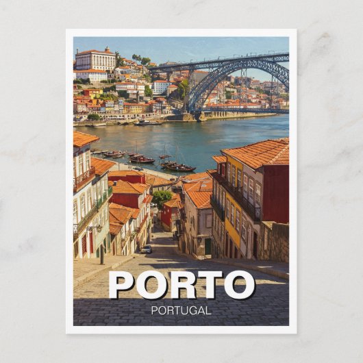 Carte Postale Porto Portugal Voyage (Devant)
