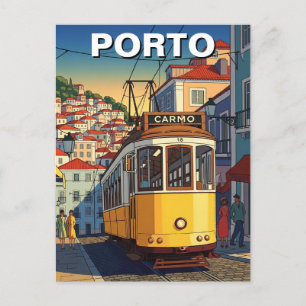 Carte Postale Porto Portugal Voyage Abstrait