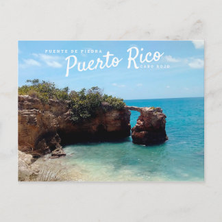 Carte Postale Porto Rico, Cabo Rojo, Puente de Piedra