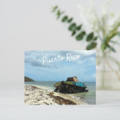 Carte Postale Porto Rico, Culebra, flamenco de Playa (Debout devant)