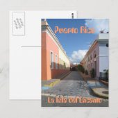 Carte postale Porto Rico La Isla del Encanto (Devant / Derrière)