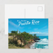 Carte Postale Porto Rico, Ricon, El Faro (Devant / Derrière)