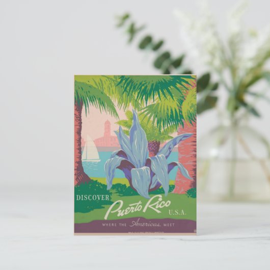 Carte Postale Porto Rico Travel (Debout devant)