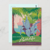 Carte Postale Porto Rico Travel (Devant / Derrière)