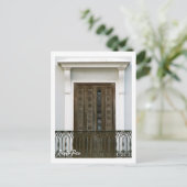 Carte Postale Porto Rico, ventanas Viejo San Juan (Debout devant)