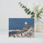 Carte Postale Porto Rico, Vieux San Juan, section d'El Morro (Debout devant)