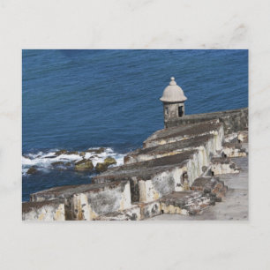 Carte Postale Porto Rico, Vieux San Juan, section d'El Morro