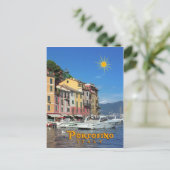 Carte Postale Portofino (Debout devant)