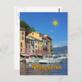 Carte Postale Portofino (Devant / Derrière)