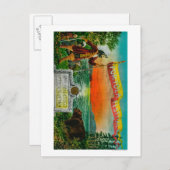 Carte Postale Portola Festival Publicité (explorateur) (Devant / Derrière)