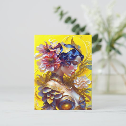 Carte Postale portrait (Debout devant)