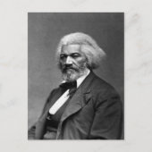 Carte Postale Portrait antique de Frederick Douglass (Devant)