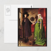 Carte Postale Portrait Arnolfini (Devant / Derrière)