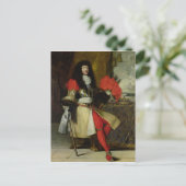 Carte Postale Portrait assis de Louis XIV après 1670 (Debout devant)
