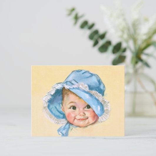 Carte Postale Portrait bébé mignon (Debout devant)