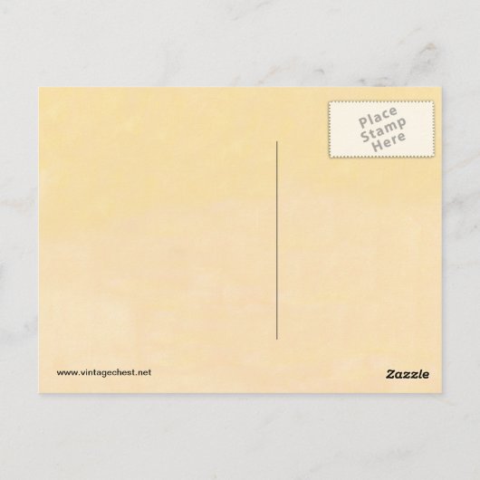 Carte Postale Portrait bébé mignon (Dos)