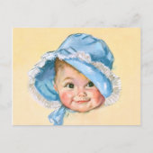 Carte Postale Portrait bébé mignon (Devant)