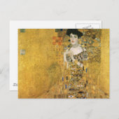 Carte Postale Portrait d'Adele Bloch-Bauer (Devant / Derrière)