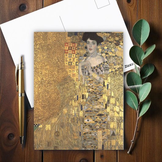 Carte Postale Portrait d'Adele Bloch-Bauer 1, Klimt Art