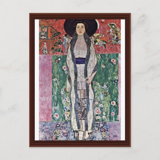 Carte Postale Portrait D'Adele Bloch-Bauer Par Klimt Gustav (Devant)