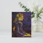 Carte Postale Portrait d'Adeline Ravoux par Vincent van Gogh (Debout devant)
